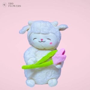 Corderito Con Tulipán