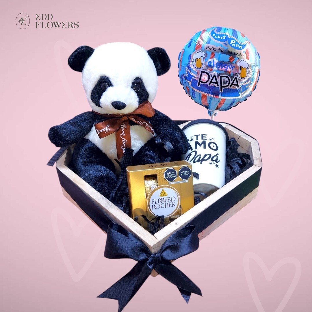 Box Panda Amor