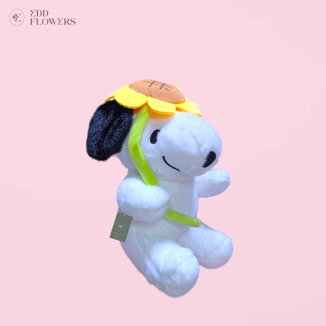 Peluche Snoopy Girasol